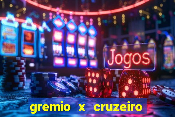 gremio x cruzeiro ao vivo hd